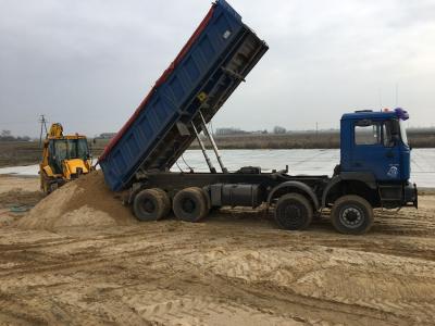 Transport wywrotką Włocławek – przewóz piasku, ziemi, kruszyw i materiałów sypkich