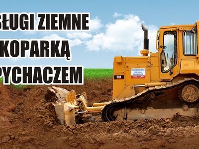 Usługi koparką Kartuzy - wykopy, niwelacje, roboty ziemne