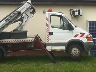 Usługi podnośnikiem koszowym Ostróda